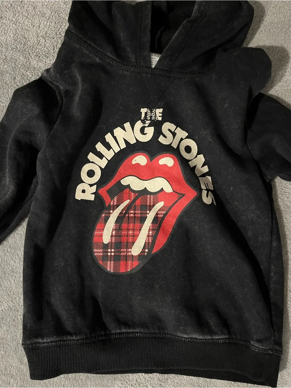 the Rolling Stones black hoodie